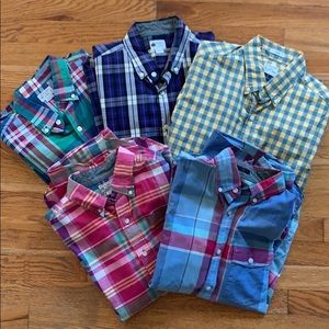 Men’s J Crew Shirts Lot of 5